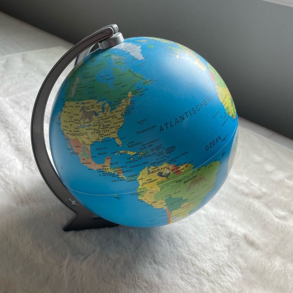TipToi Kids Globe on Stand - Educational World Map Toy